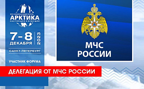 Сотрудники МЧС расскажут на Форуме, как обеспечить безопасность в Арктике
